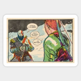 Be Better - Comic book panel fan art Magnet